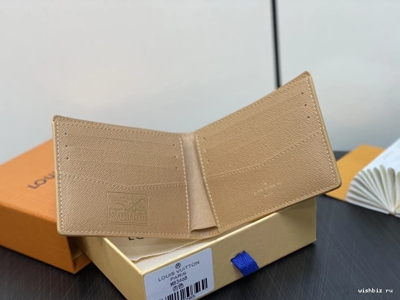 WIS WALLET-11*8.5*2CM VUITTON SLENDER LOUIS 0829
